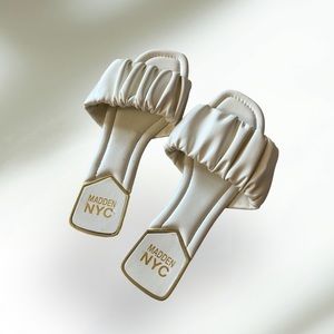 Madden NYC scrunchie slides